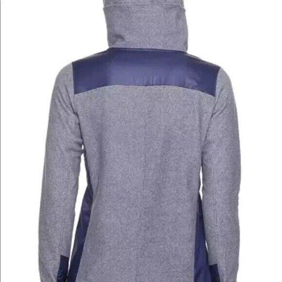 Under Armour Coldgear Sweatshirt Womens XS Grey Fleece Infrared Popover Hoodie - Picture 15 of 16